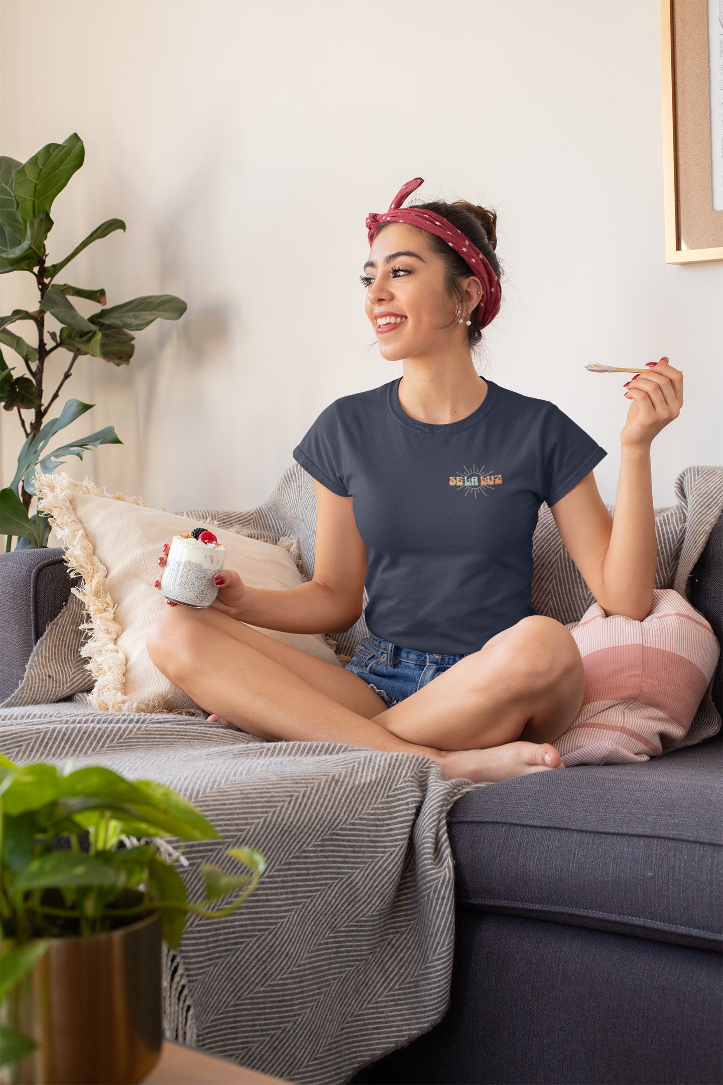 Women's Inspirational Cotton Tee, Motivational T-Shirt, Faith-Based Top, Casual Wear, Gift for Believers, Comfortable Everyday Style