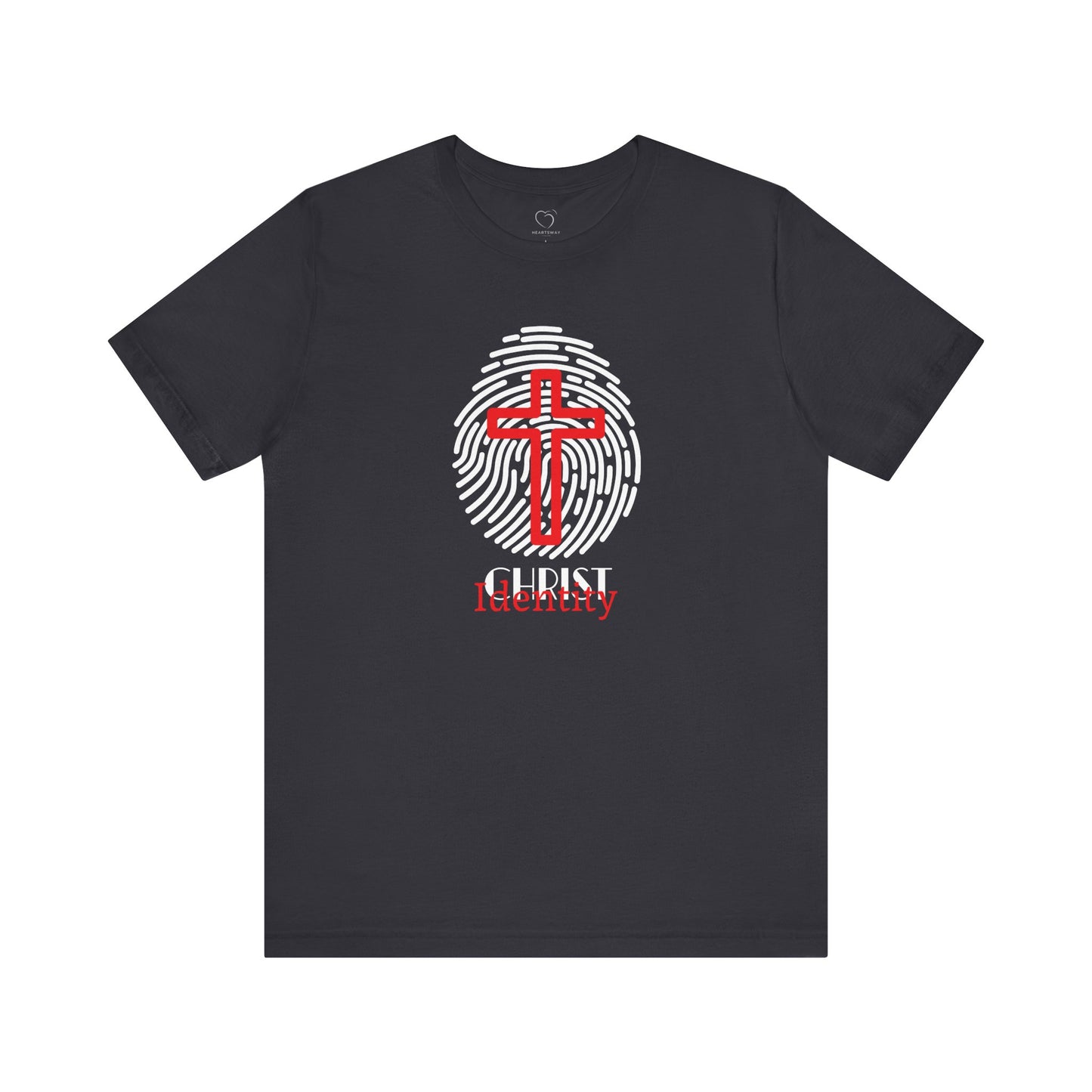 Faith-Inspired Men Tee - Embrace Your Identity, Religious T-Shirt, Inspirational Gift, Casual Wear, Christian Apparel