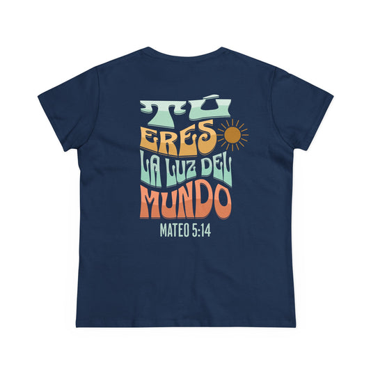 Women's Inspirational Cotton Tee, Motivational T-Shirt, Faith-Based Top, Casual Wear, Gift for Believers, Comfortable Everyday Style