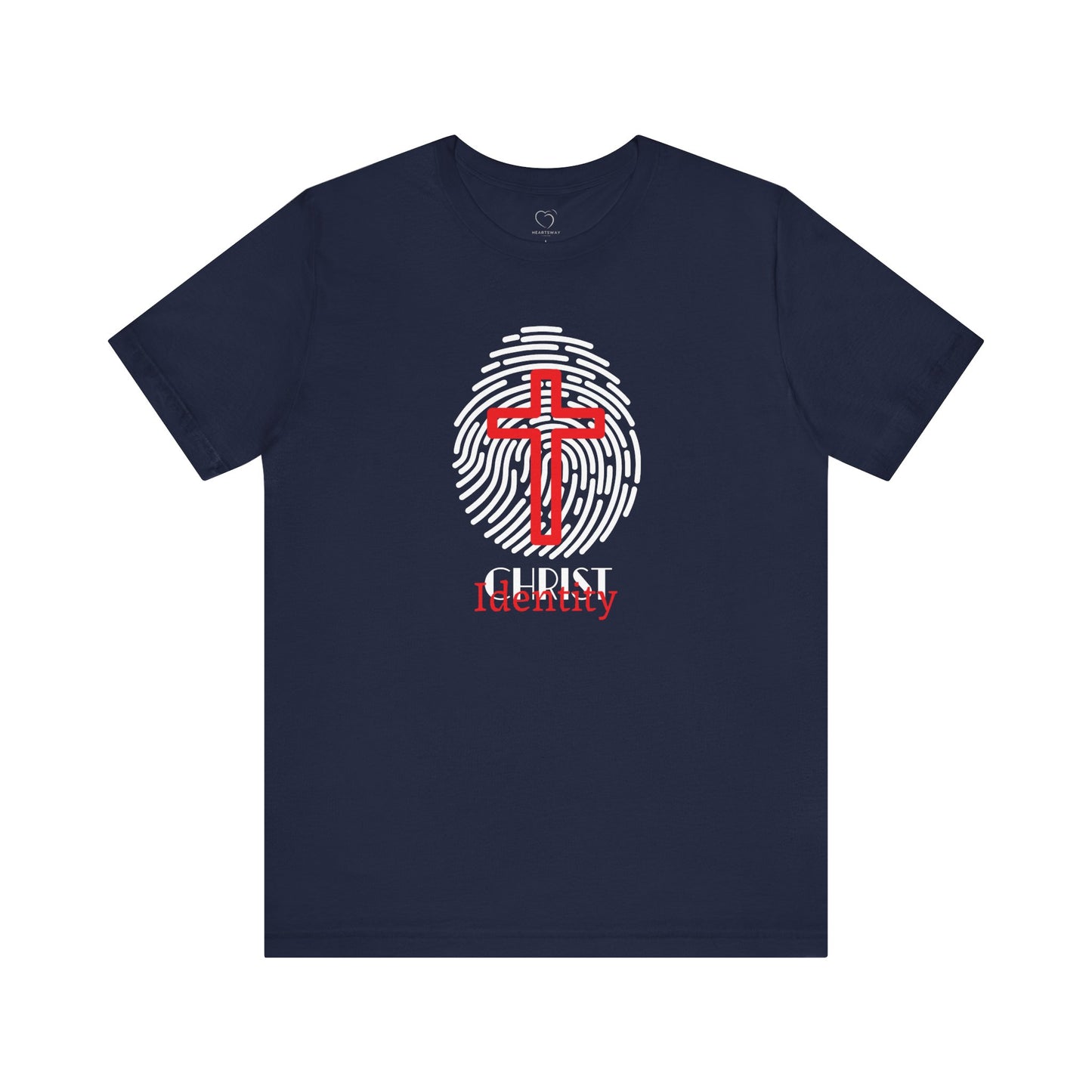 Faith-Inspired Men Tee - Embrace Your Identity, Religious T-Shirt, Inspirational Gift, Casual Wear, Christian Apparel