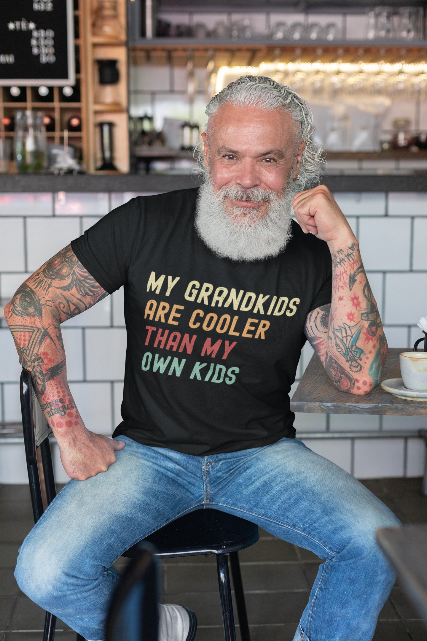 Funny Grandparents Tee, Unisex Cotton T-Shirt, Gifts for Grandparents, Family Reunion Clothing, Birthday Present for Grandma, Cool [...]