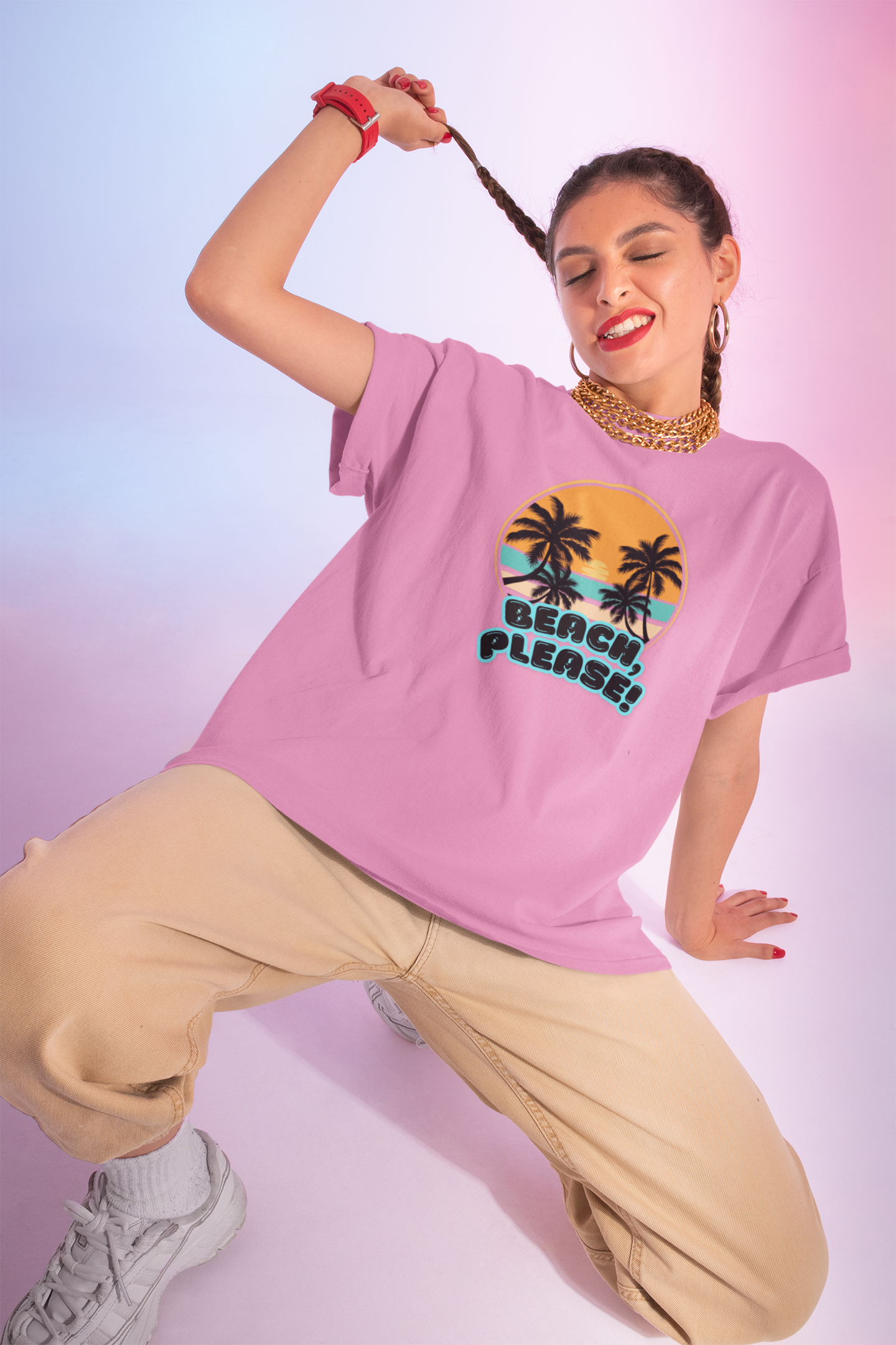 Women's Tee - Beach Please Design